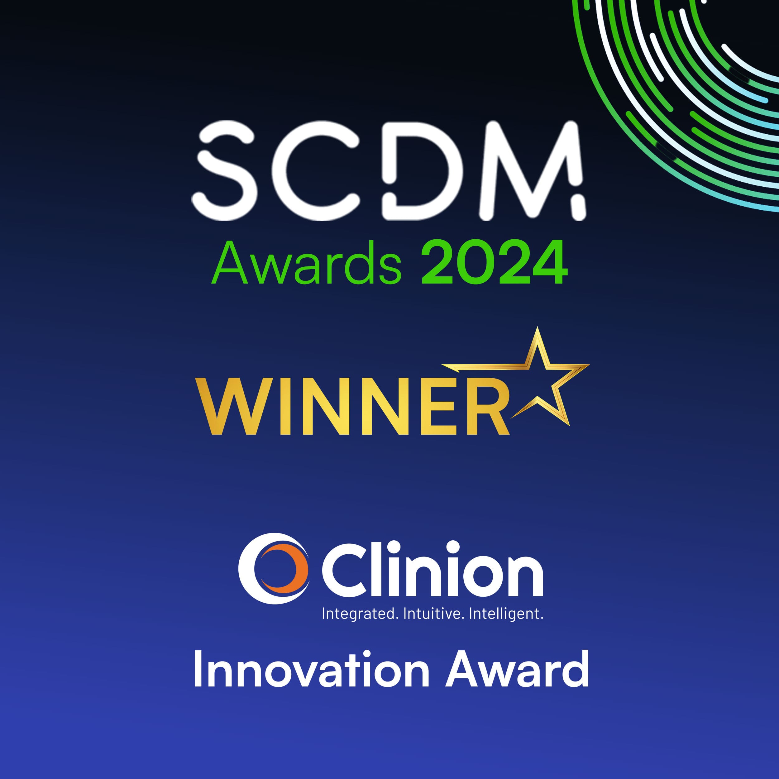 Clinion &mdash; SCDM Innovation Award 2024 Winner