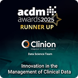 Clinion &ndash; ACDM Awards 2025 Runner Up, Innovation in the Management of Clinical Data